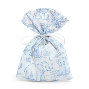 Beauty Home ТОРБИЧКА 12 x 17 cm Детски Животни от Джунглата Светлосиня