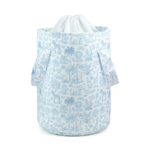 Beauty Home ЧАНТА ЦИЛИНДЪР 43 x 30 cm Детски Животни От Джунглата Светлосиньо
