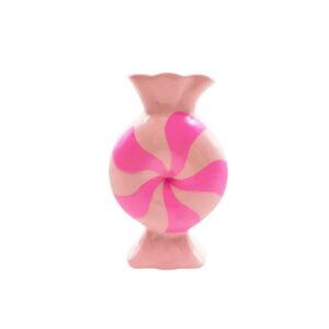 Beauty Home Ваза „бонбон“ – Розов/ Неон 12×6,5x20cm
