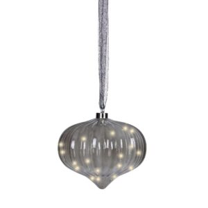 Beauty Home Фенер за вътрешна употреба с LED сив Φ20