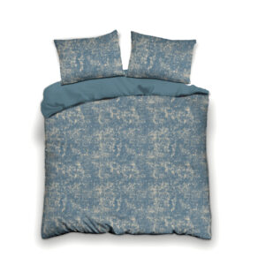 Двоен комплект 200x260см. Cotton stories Текстура (син)